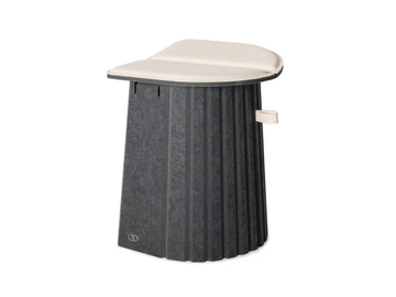 DS-5010 AGILITY - Folding upholstered felt stool by de Sede - view 2
